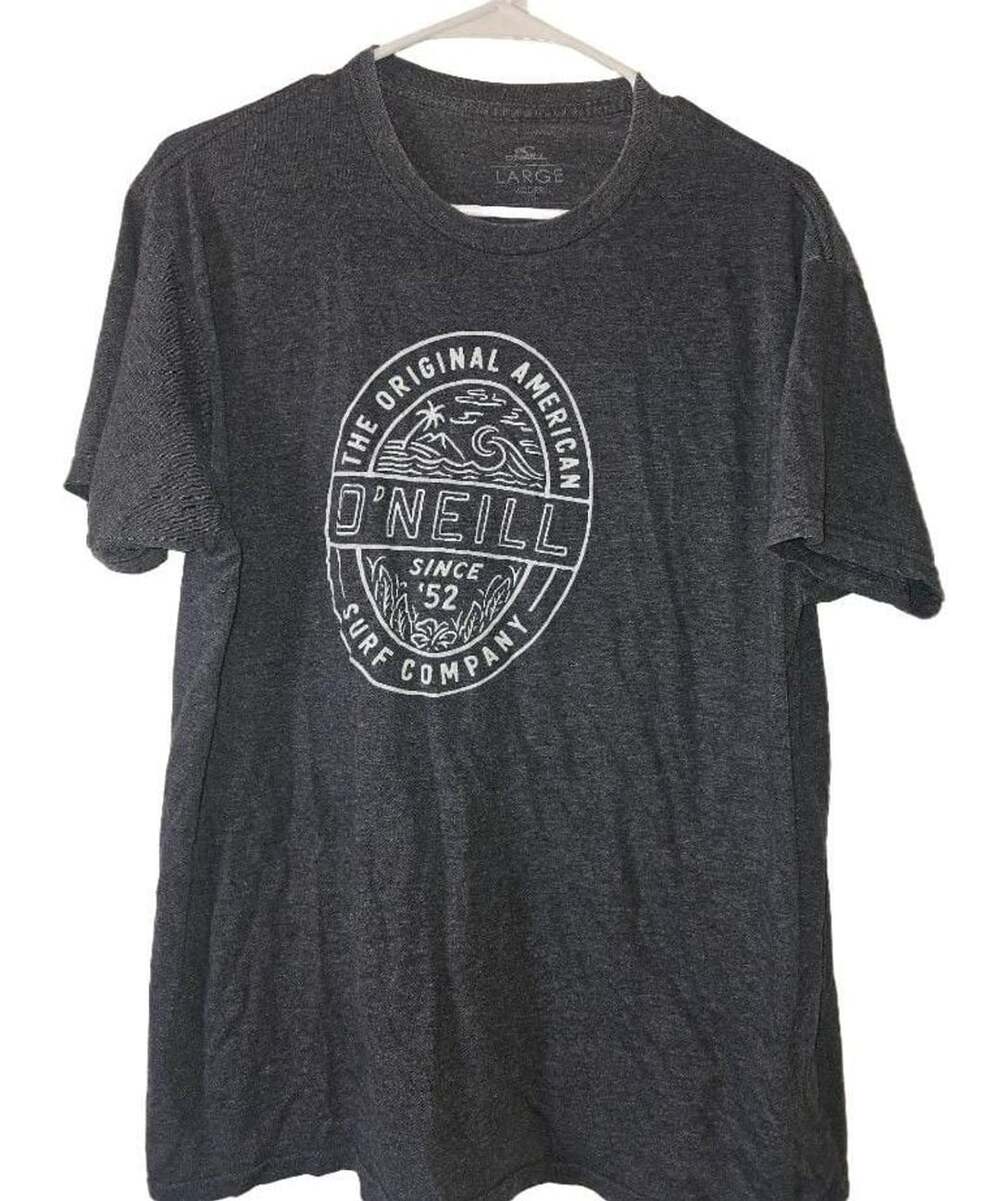 O'Neill Graphic T-Shirt Size Large Dark Gray Surf Co